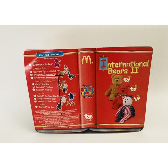 TY BEANIE BABIES LOT 5 Assorted McDonald House, Inter Bear,  Teenie Beanie Mel - Picture 12 of 13